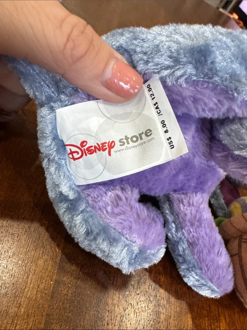 Lot of 3 They Disney Story Plush Easter/ Spring Pooh and Eeyore